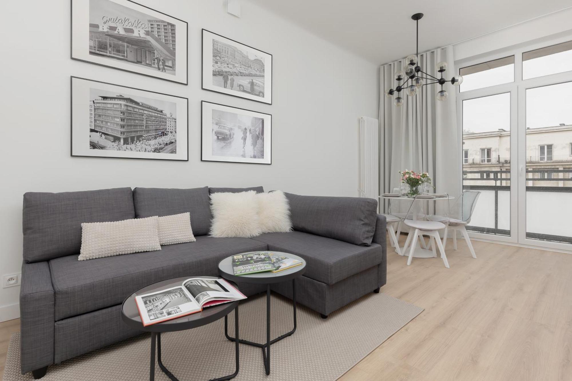 Spacious Apartment With Panoramic View Of Warsaw By Noclegi Renters Exterior foto